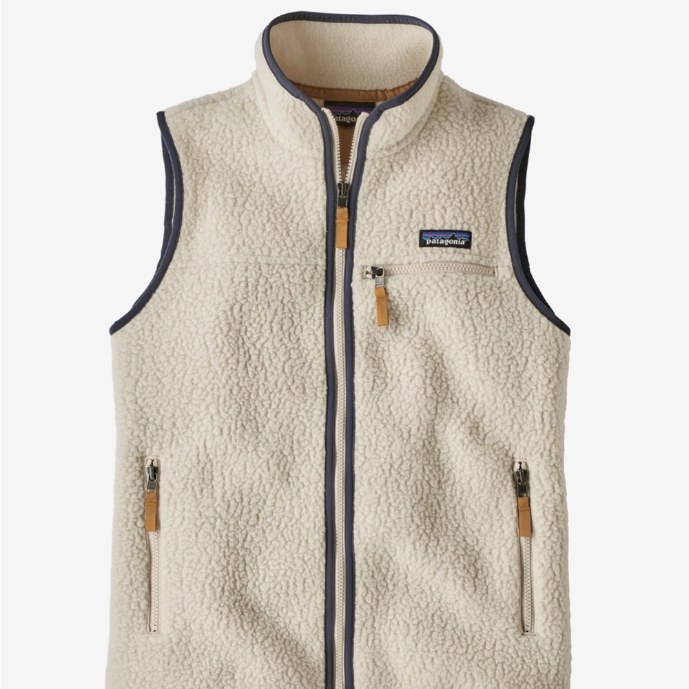 Women's Retro Pile Fleece Vest